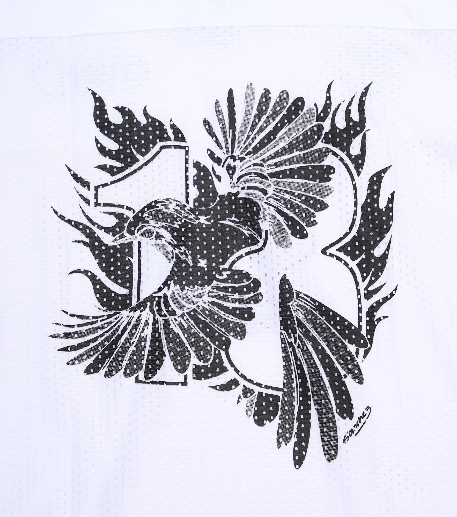 Jim T Shirt Boxy Con Estampado Typer 838107 BL