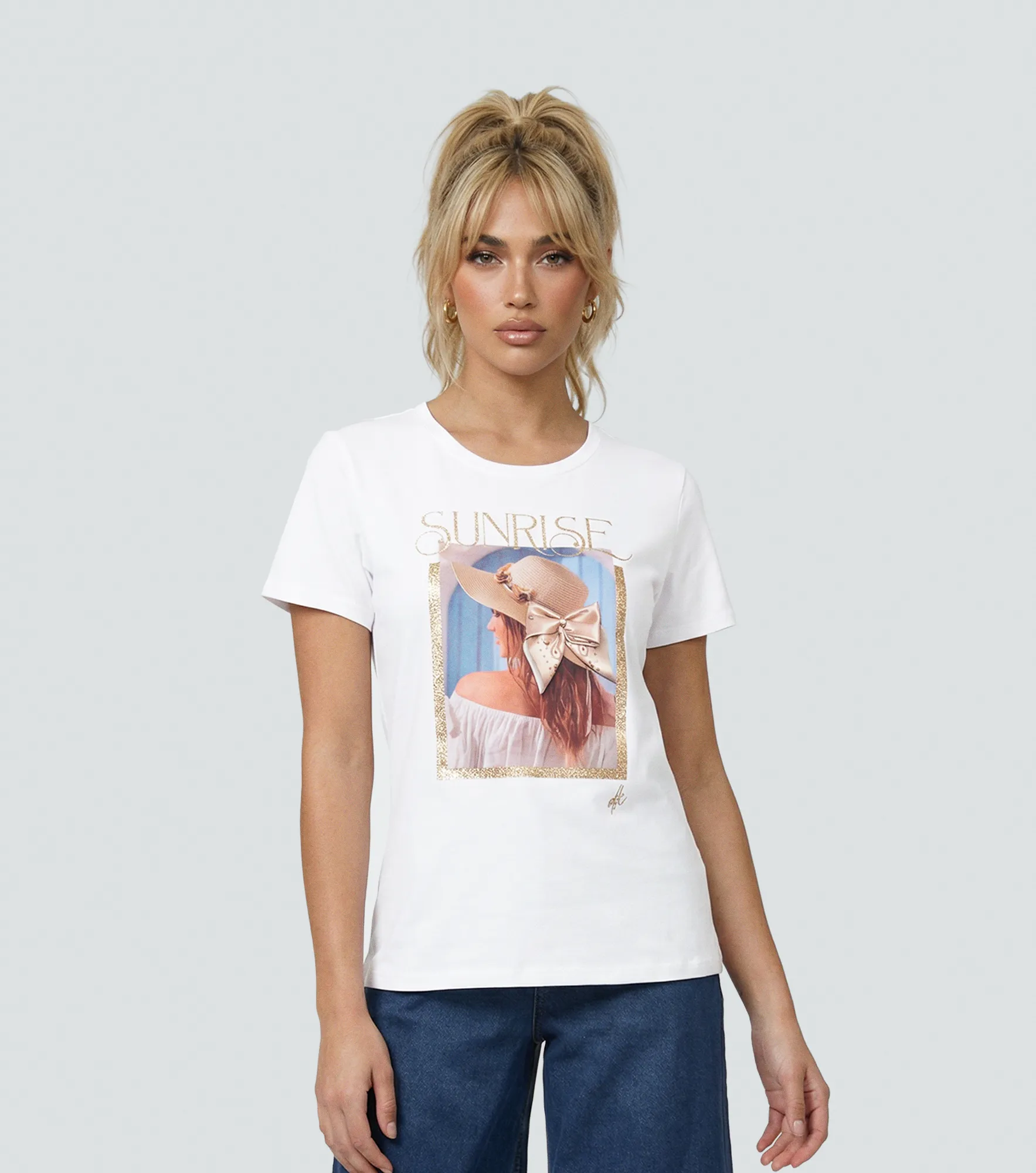 Blusa Camiseta Para Mujer Kiara Derek 838113 BL