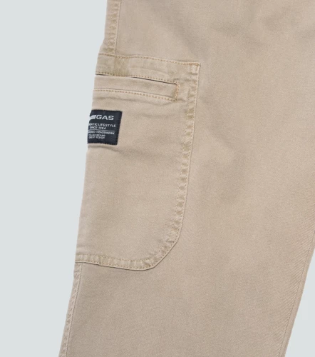 Santoro Pantalon Cargo Slim Masculino GasKQ