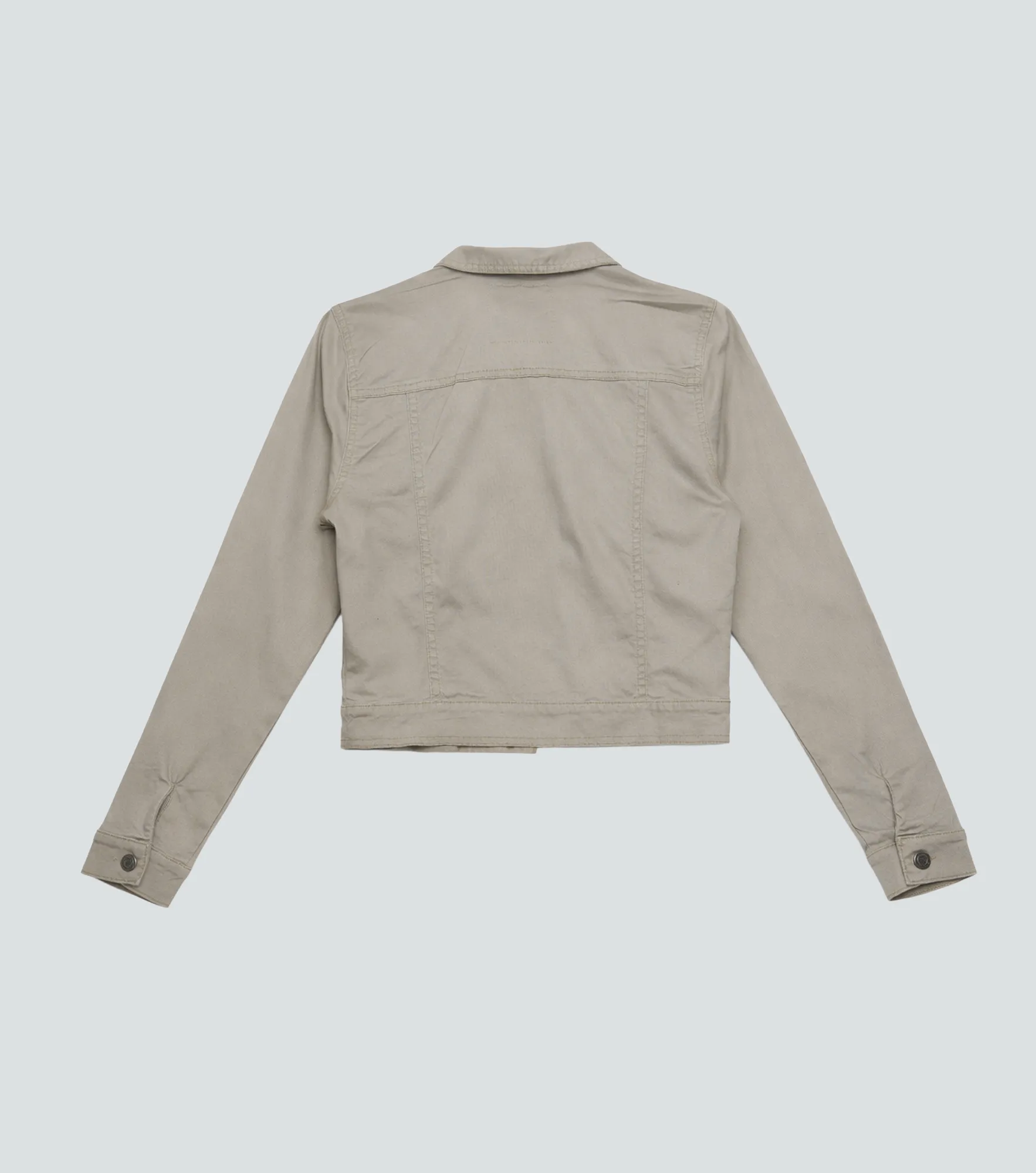 Ingrid Chaqueta En Drill Unicolor Con Bolsillos Unser 837622 KQ