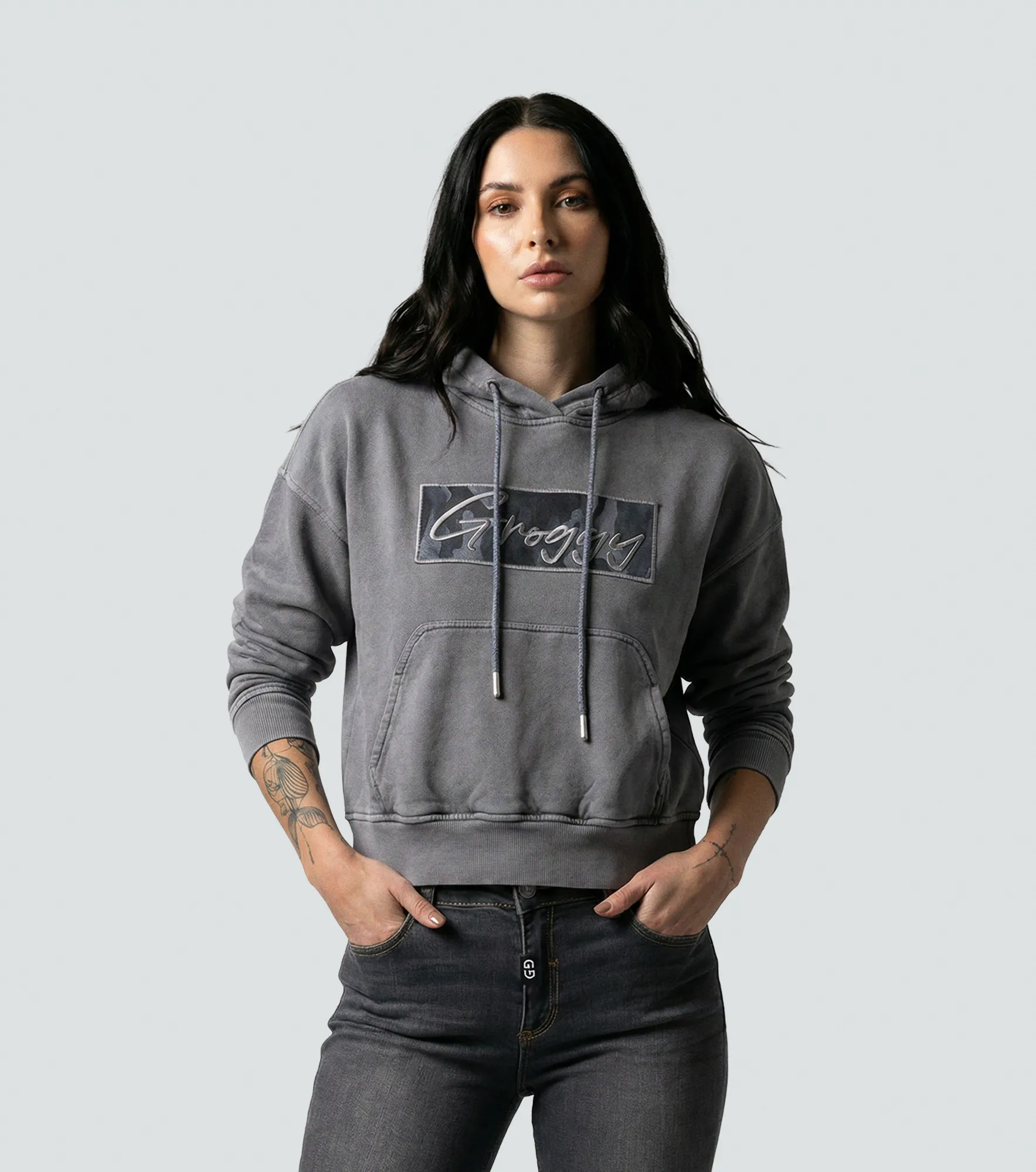 Sanza Hoodie Femenino Groggy 833619 GR