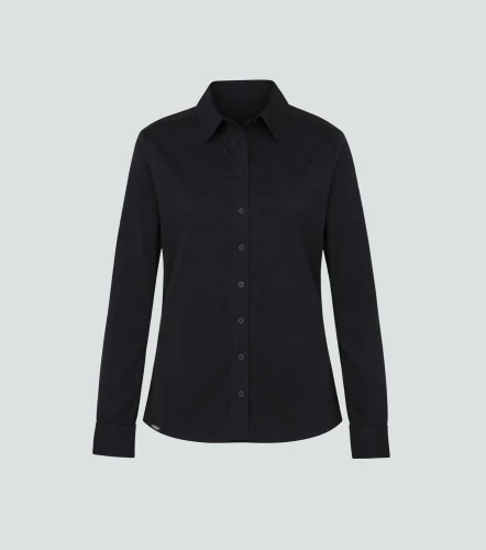 Melina Blusa Camisera Manga Larga Con Bolsillos UnserNG