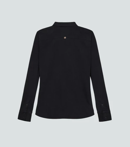 Melina Blusa Camisera Manga Larga Con Bolsillos UnserNG