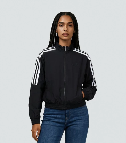 Larissa Chaqueta Unicolor Con Bordado Y Tejido UnserNG