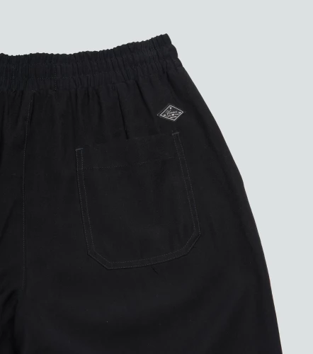 Loren Pantalon Unicolor Con Vivo En Contraste UnserNG