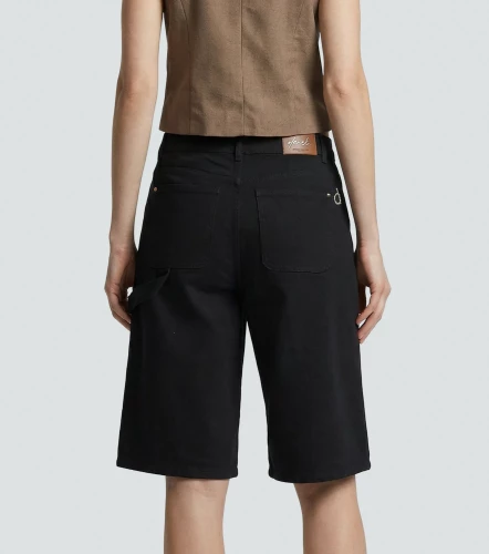 Bermuda En Indigo Para Mujer Gwen DerekNG