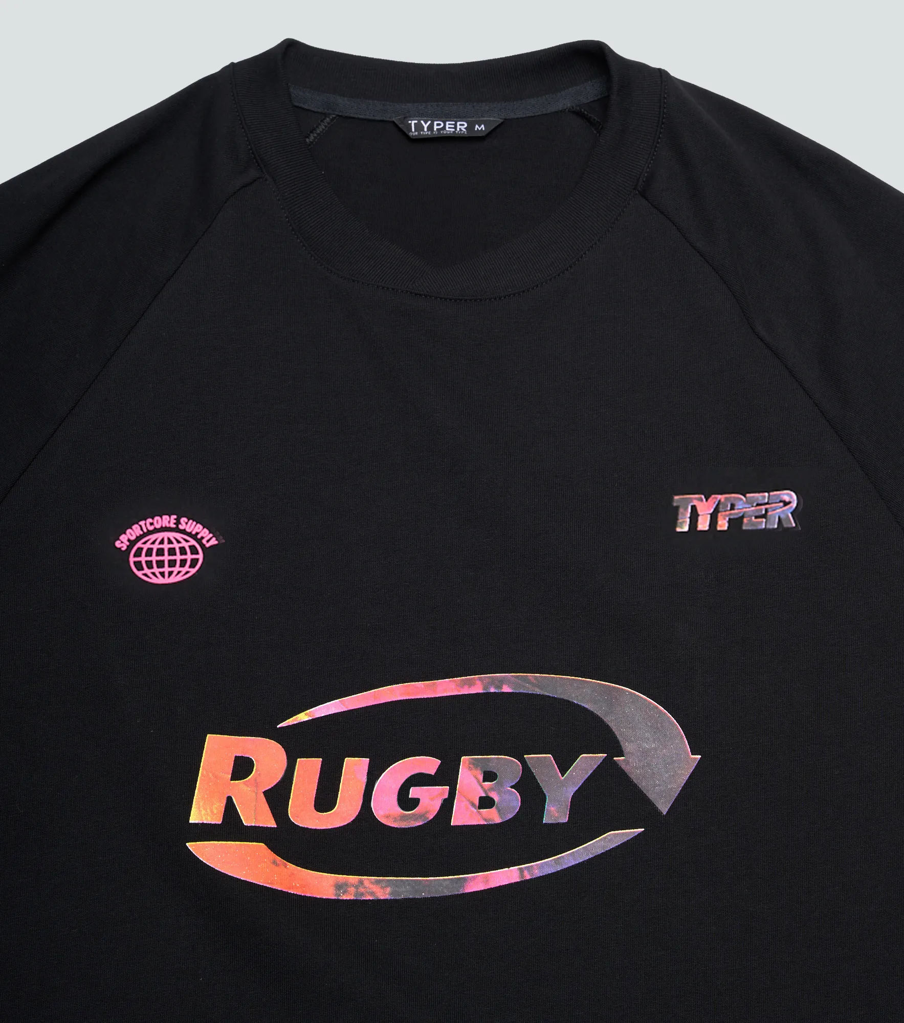 Jack T Shirt Oversize Con Estampado Typer 838547 NG