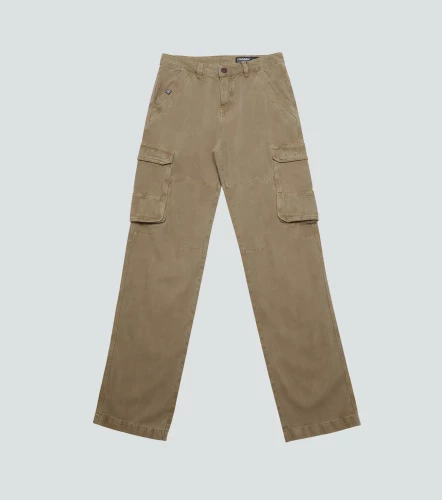 Luke Pantalon Regular Cargo Masculino GroggyOM