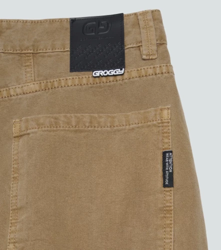 Luke Pantalon Regular Cargo Masculino GroggyOM