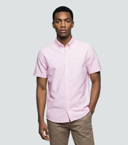 Slim Rafa Camisa M C Unicolor UnserRS