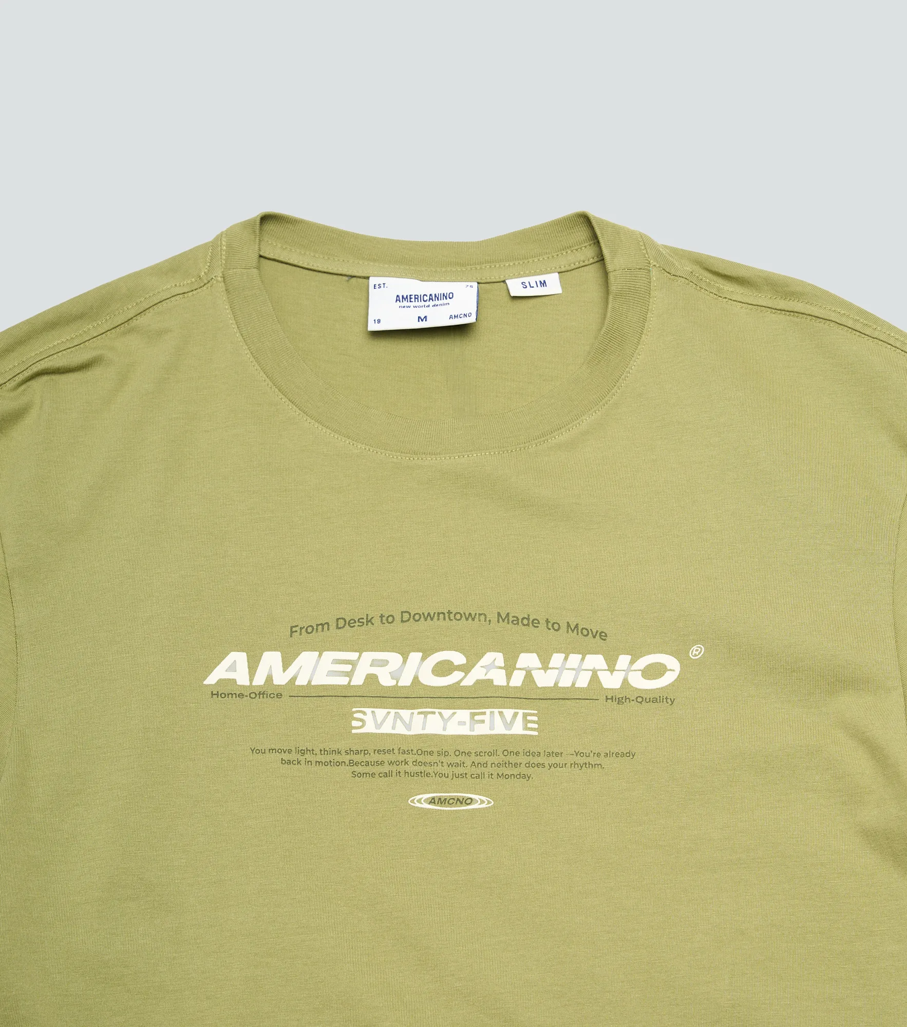 Camiseta Americanino Mc Slim Fit 133123 VD