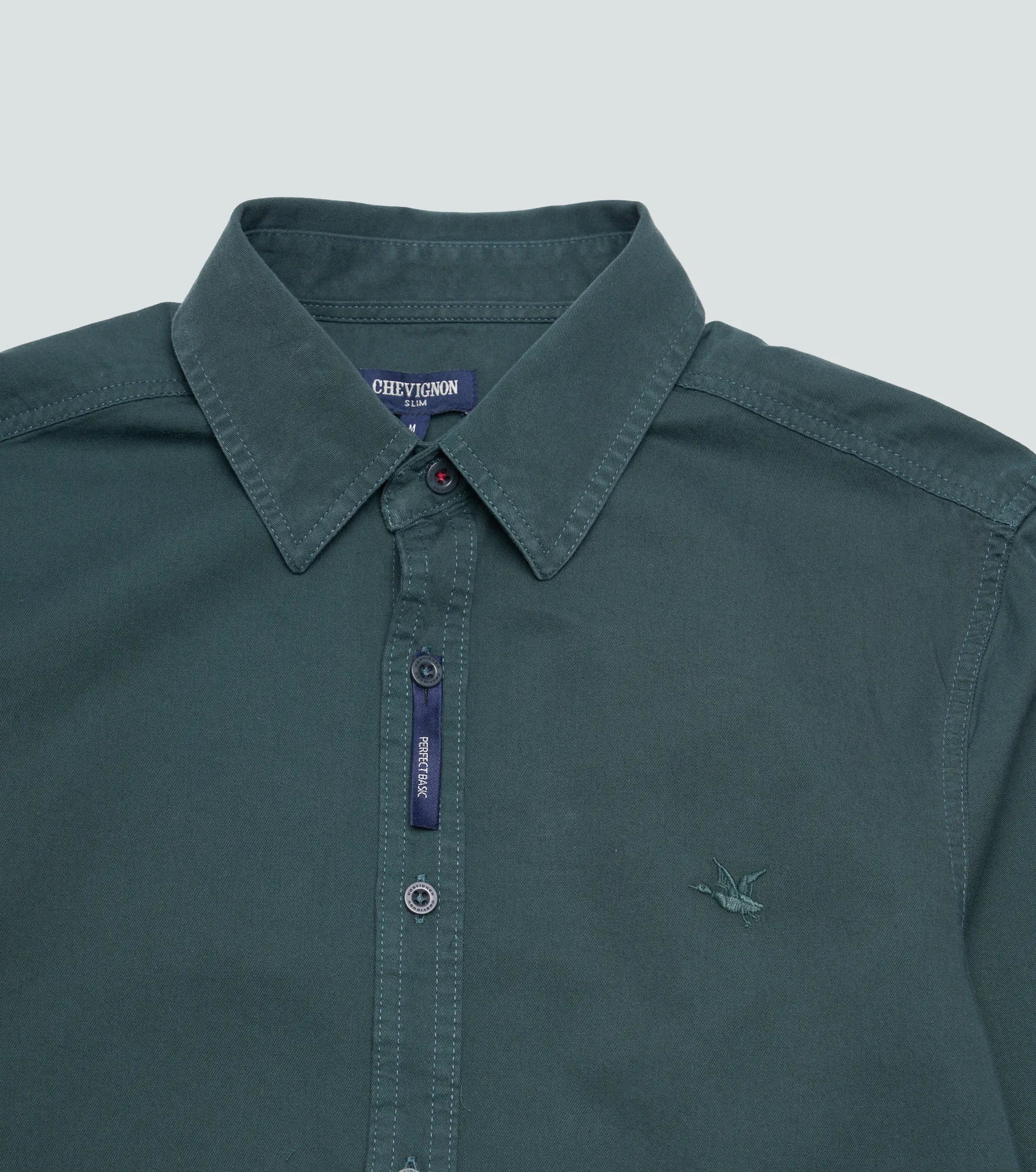 Camisa Chevignon Dyed Twill Shirt M L 133130 VD