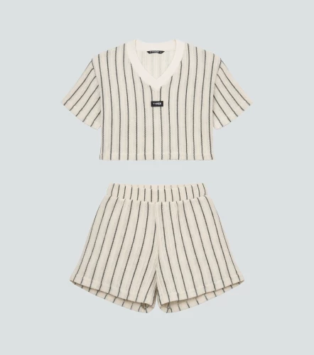 Cairo Set Comfort Con Cuello Tejido Y Aplique TyperVD