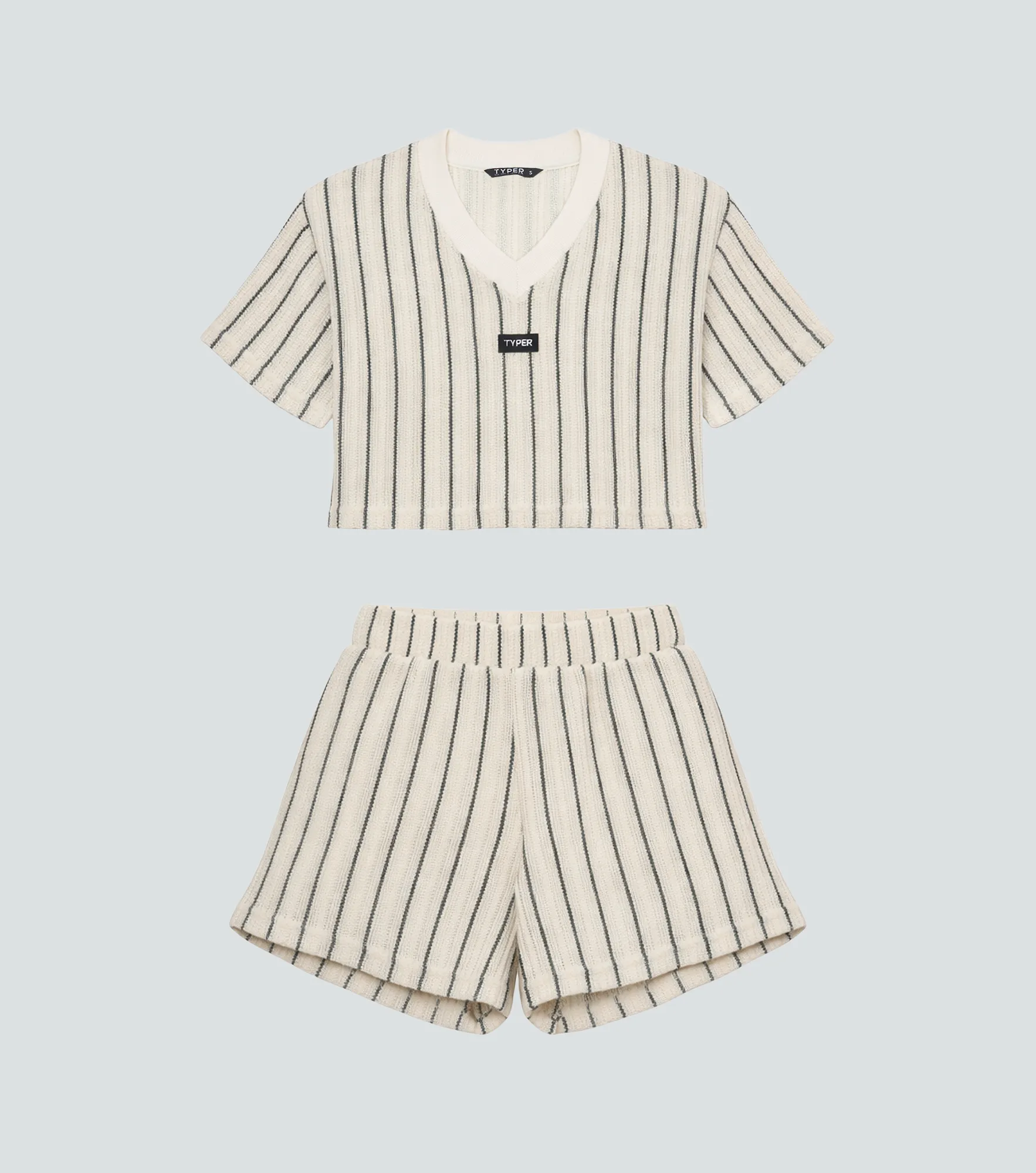 Cairo Set Comfort Con Cuello Tejido Y Aplique Typer 836670 VD