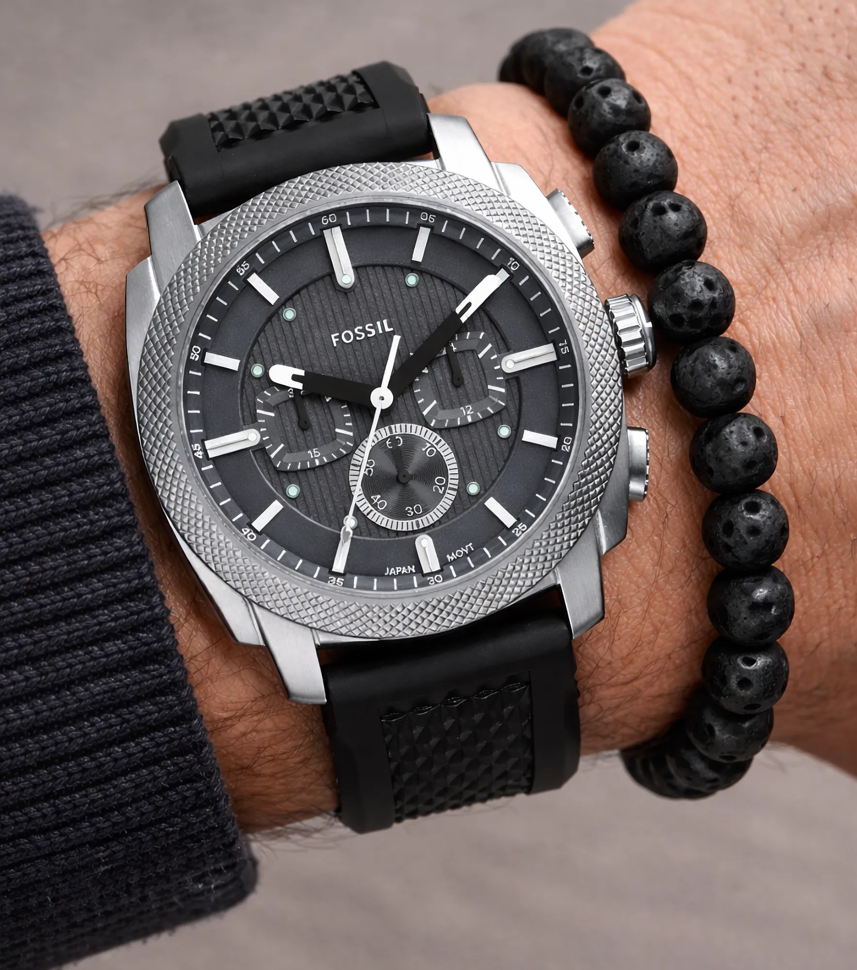 Reloj Fossil Hombre Manilla Accesorio 133089 NG