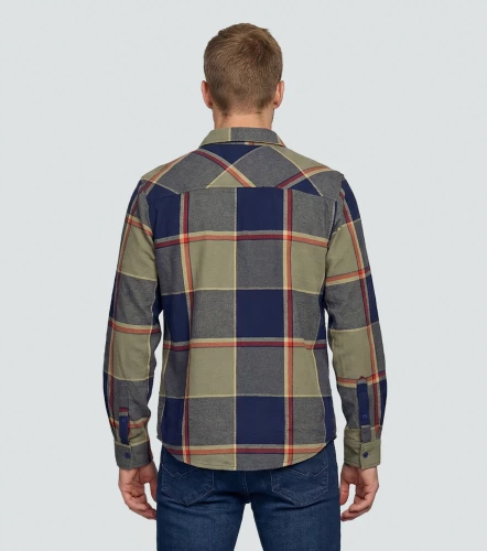 Comfort Charly Camisa M L De Cuadros UnserAZ