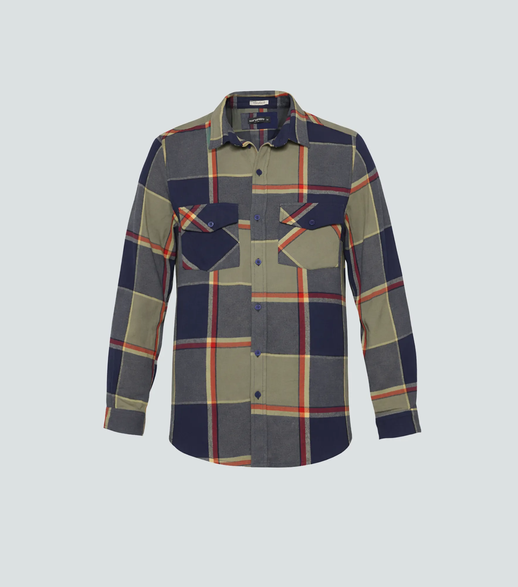 Comfort Charly Camisa M L De Cuadros Unser 836098 AZ