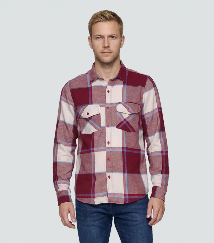 Comfort Charly Camisa M L De Cuadros UnserRJ