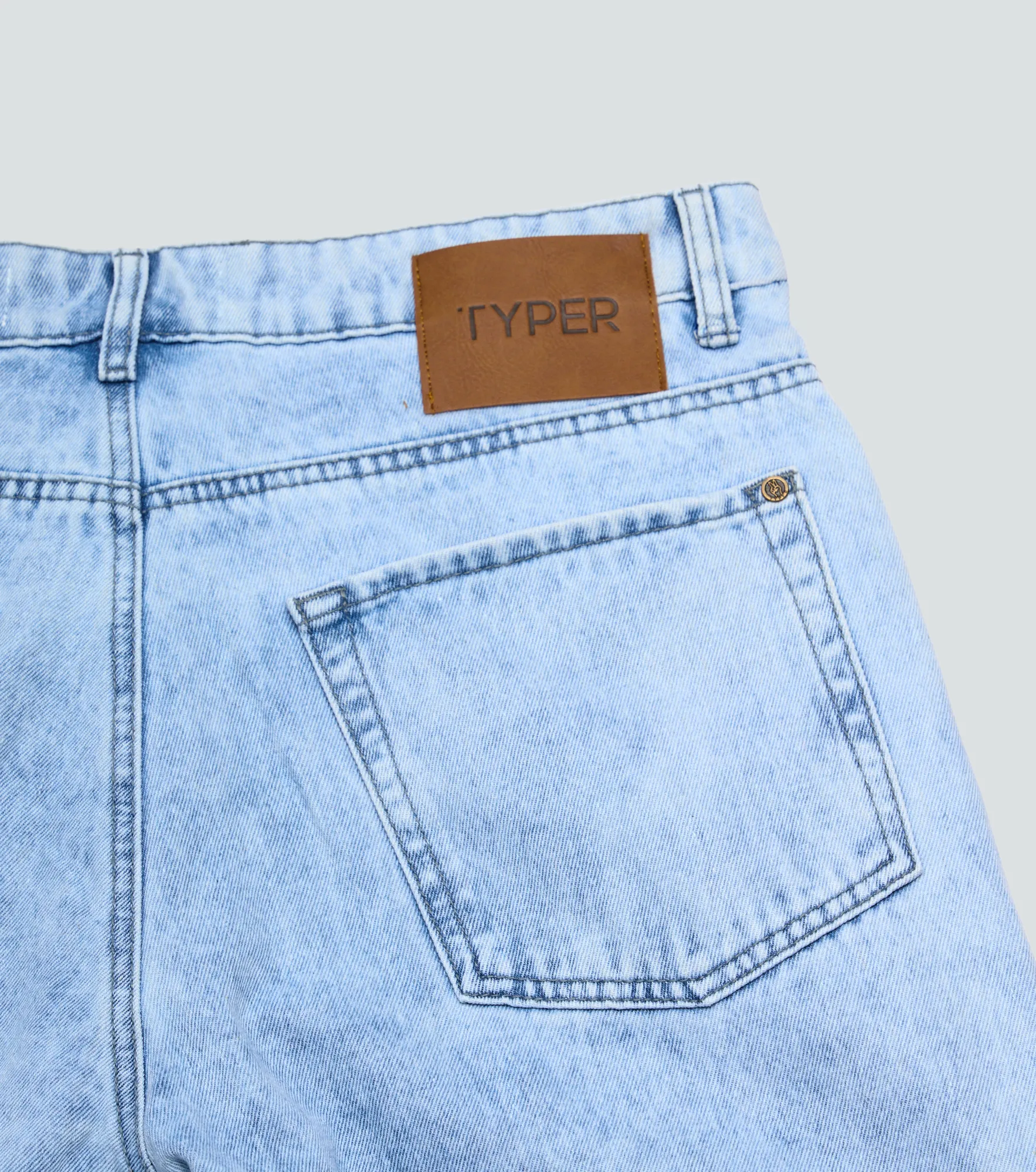 Mad Jean Lose Fit Tono Hielo Typer 836626 AZ