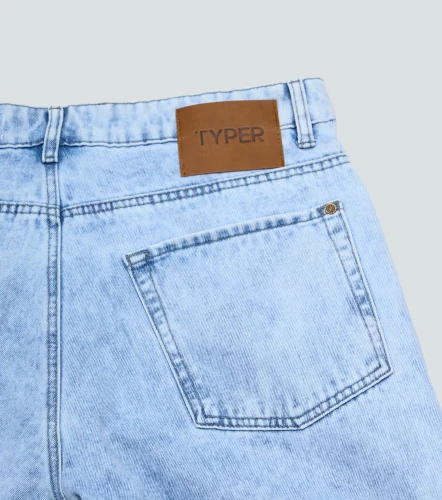 Mad Jean Lose Fit Tono Hielo TyperAZ