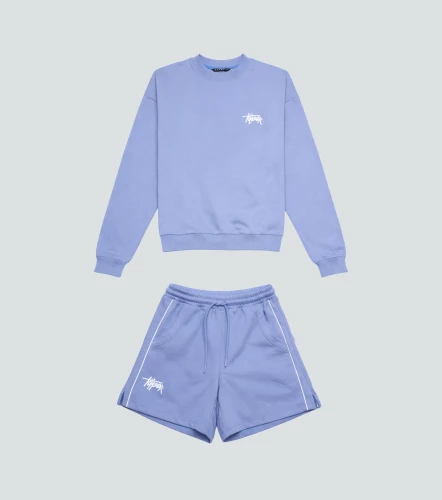 Storm Set Buzo Y Short Relaxed Bordado TyperAZ