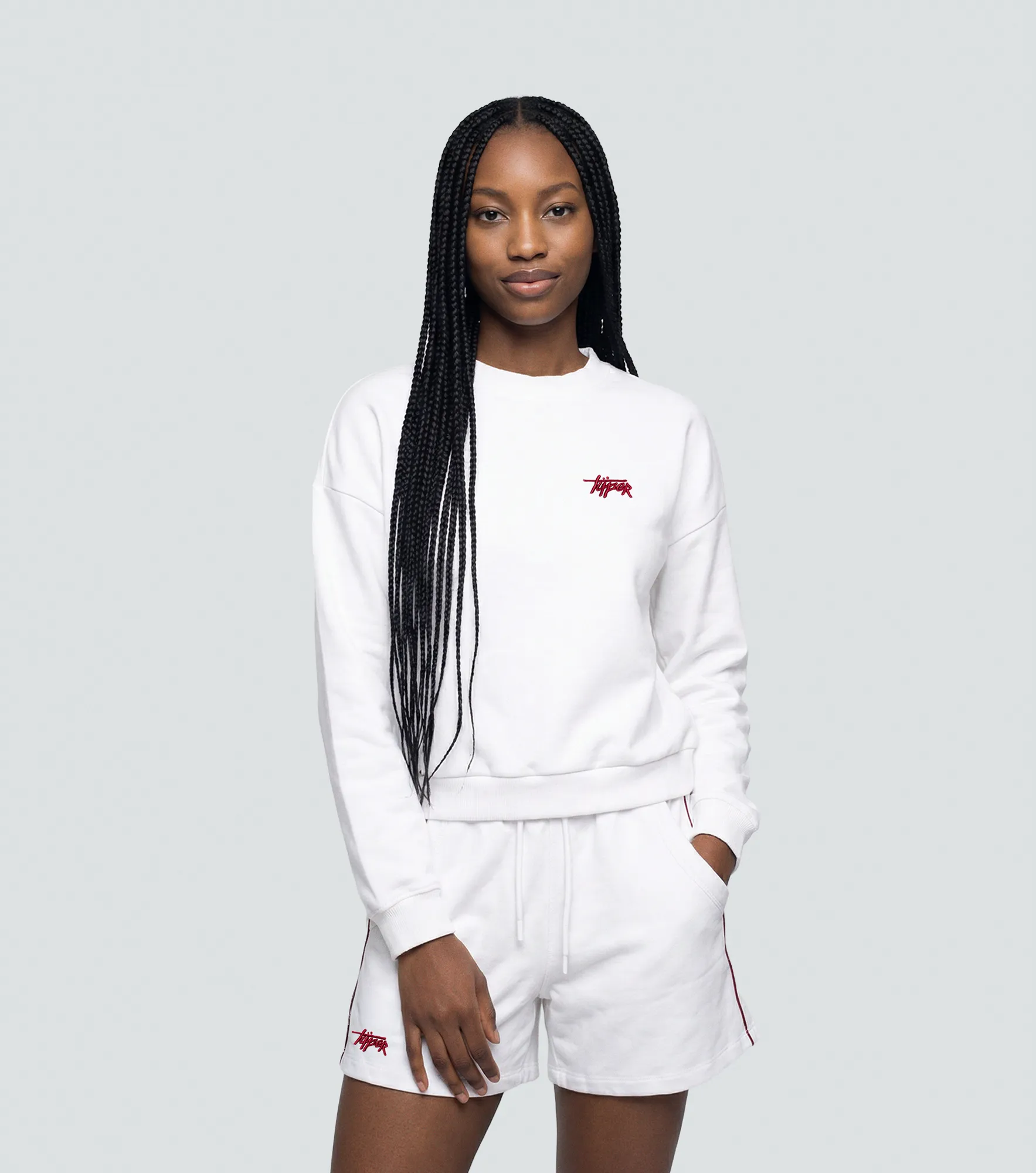 Storm Set Buzo Y Short Relaxed Bordado TyperBH