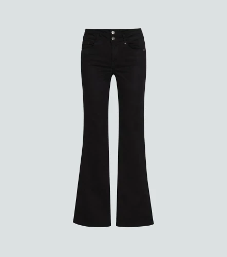 Praga Jean Para Mujer Rachell Pull Up Bota Flare DerekNG