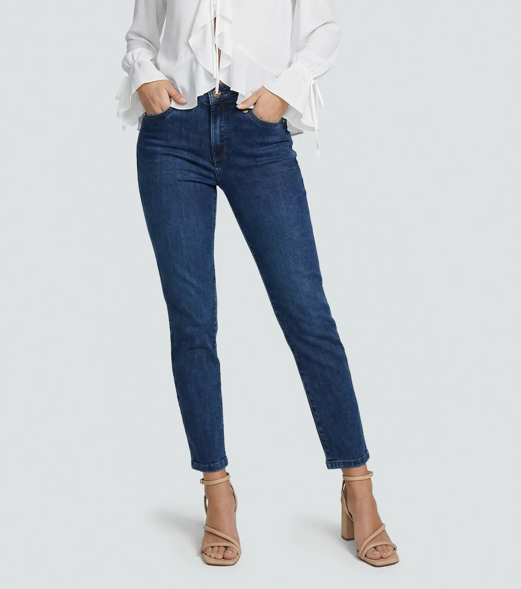 Barcelona Jean Para Mujer Pull Up Melody Derek 837426 AZ