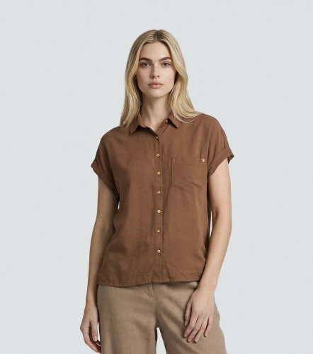 Blusa Para Mujer Camisera Unicolor Victoria DerekCF