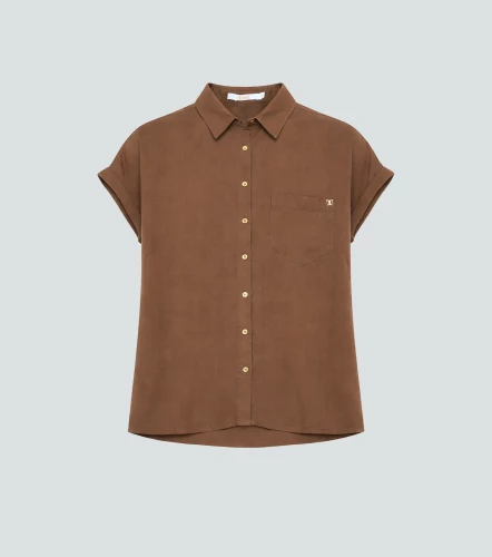 Blusa Para Mujer Camisera Unicolor Victoria DerekCF