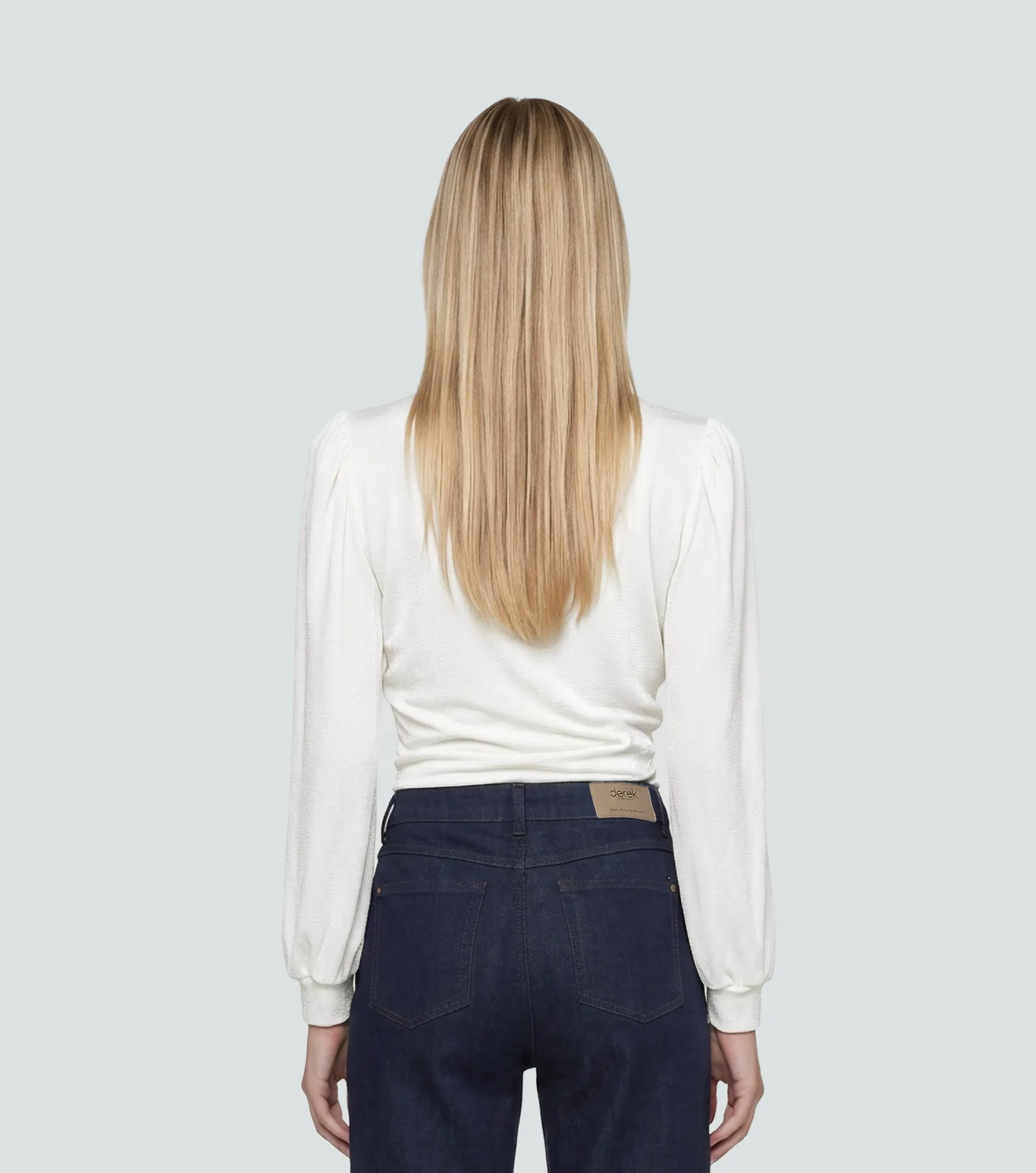 Blusa Para Mujer Cruzada En Delantero Unicolor Natasha Derek 828016 AR