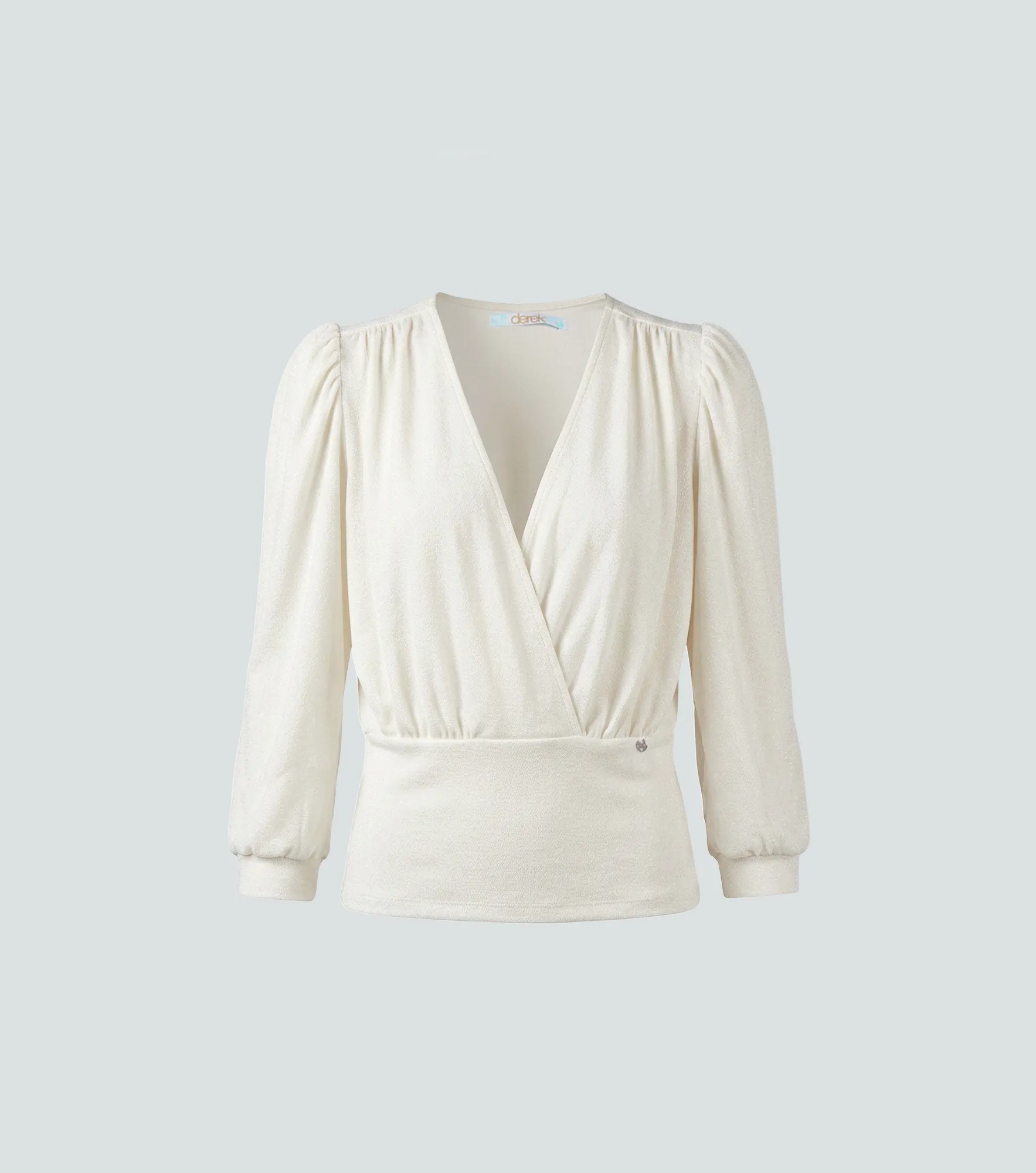 Blusa Para Mujer Cruzada En Delantero Unicolor Natasha Derek 828016 AR