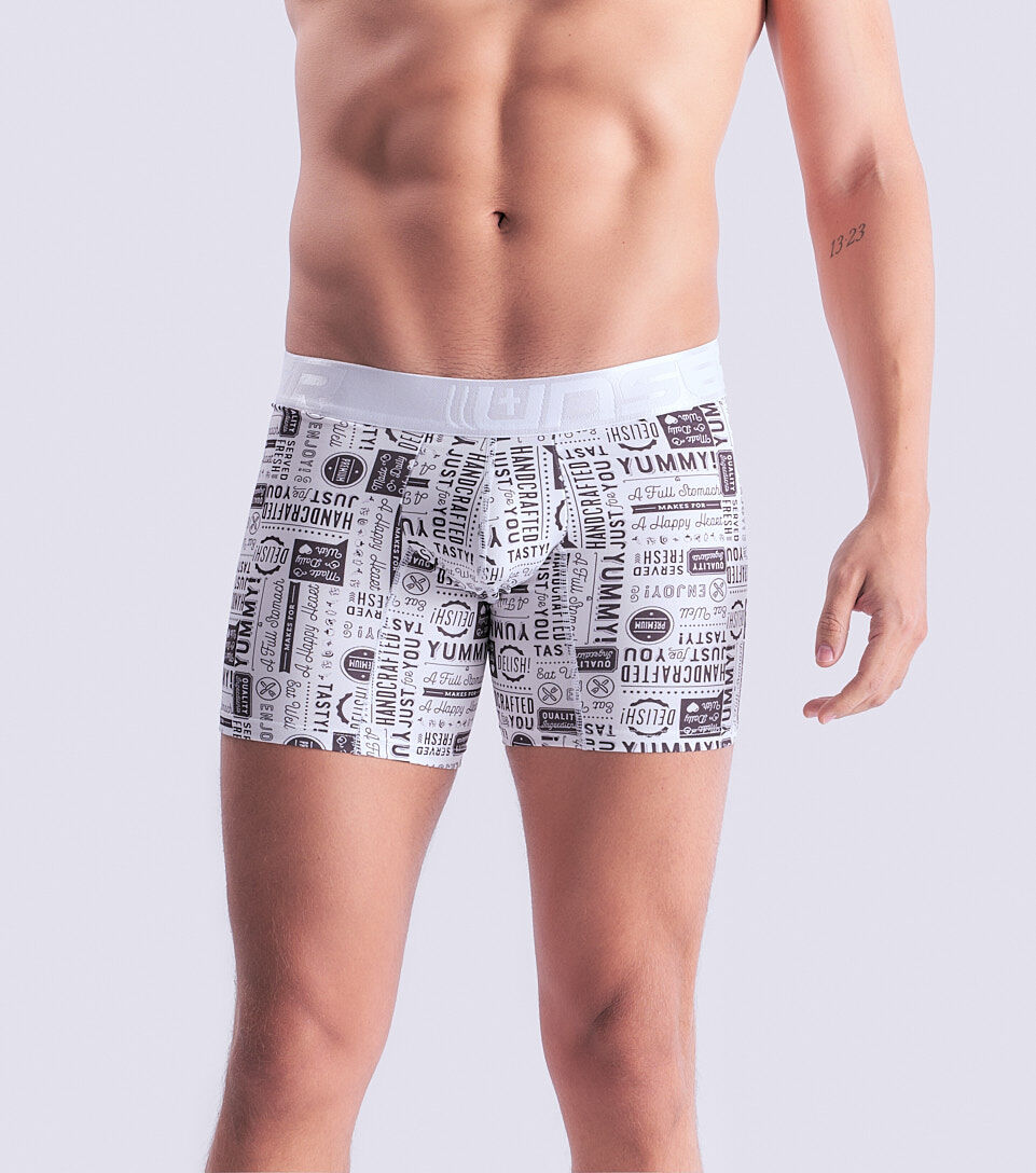 Boxer Para Hombre Bipack Combinado Con Elastico Marcado Texto Unser 832943 CU