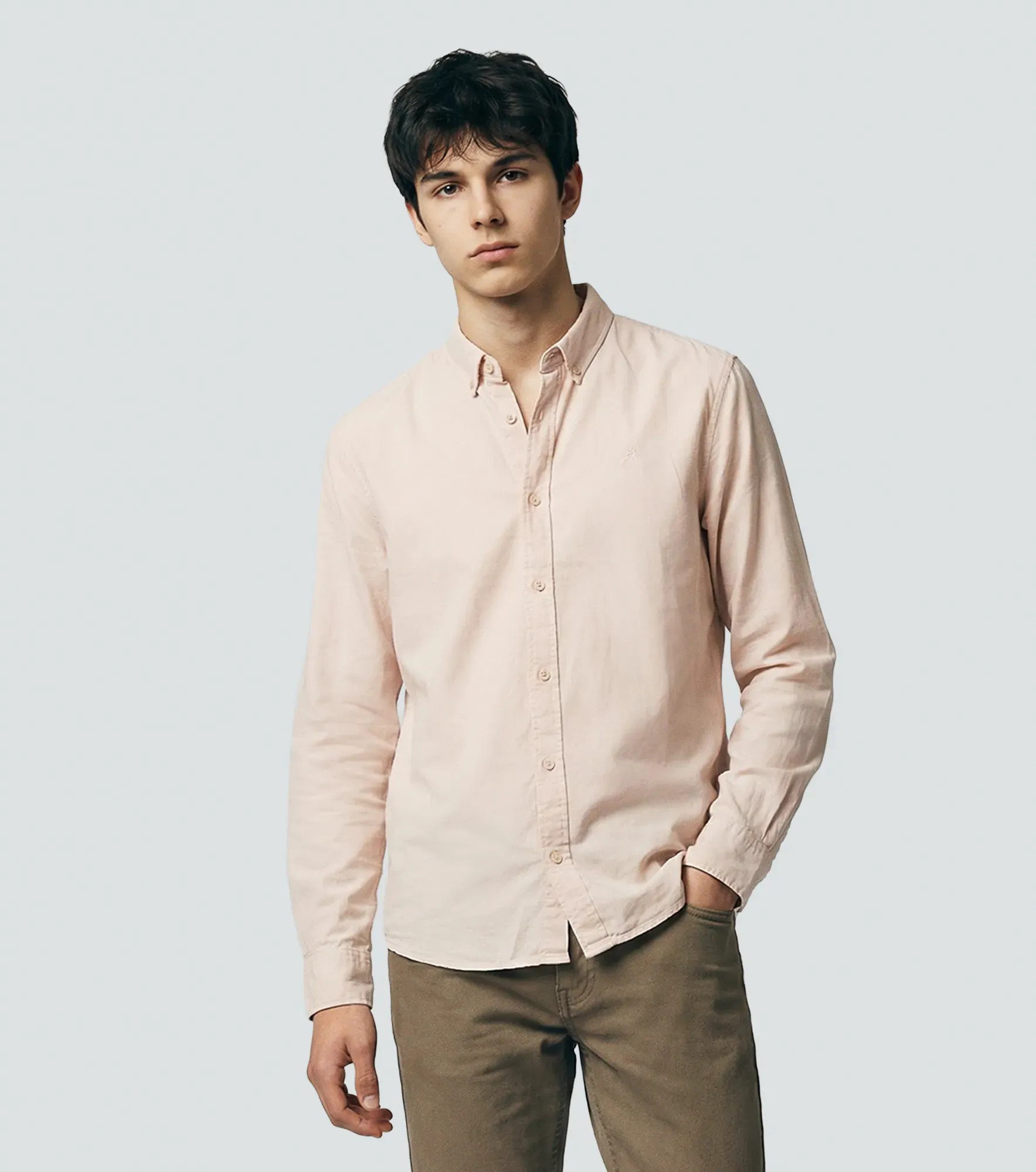 Camisa Americanino Csa Ml Classic FitCR