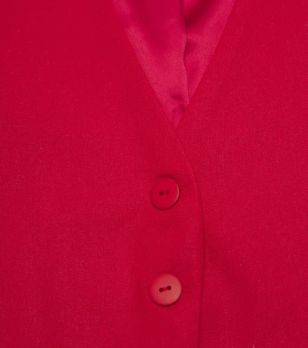 Chaleco Para Mujer En Lino Unicolor Ariana DerekRJ