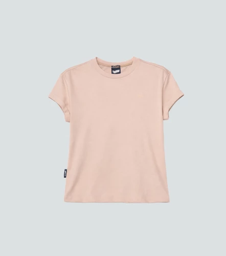 Cleo Camiseta Relaxed Fit Femenina Con Guardapolvo En MangaAR