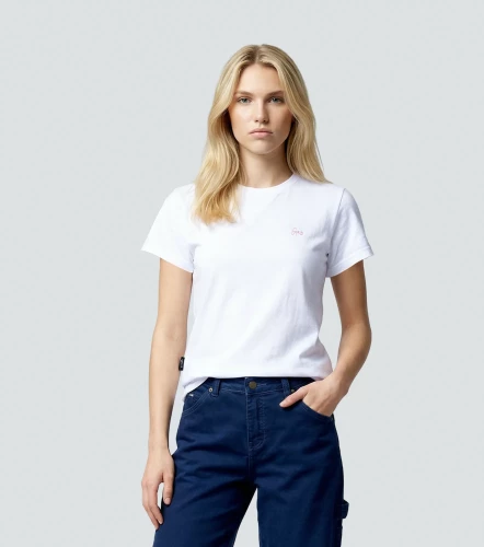 Cleo Camiseta Relaxed Fit Femenina Con Guardapolvo En MangaBL