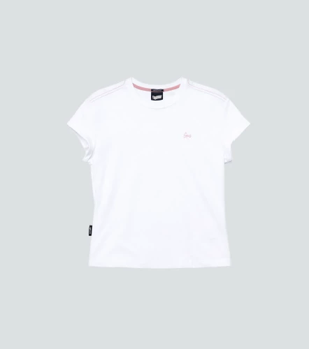 Cleo Camiseta Relaxed Fit Femenina Con Guardapolvo En MangaBL