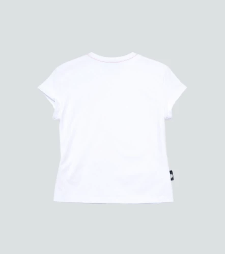 Cleo Camiseta Relaxed Fit Femenina Con Guardapolvo En MangaBL