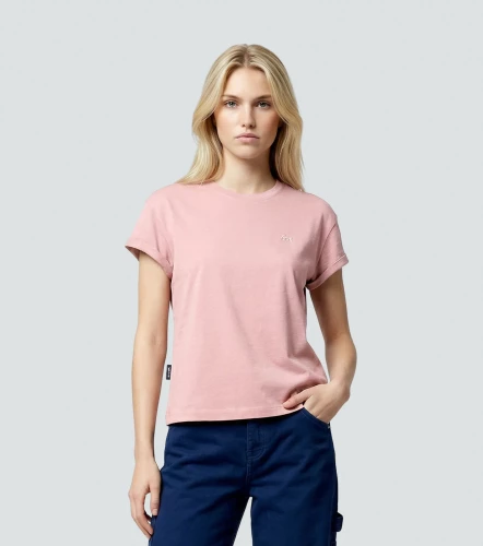 Cleo Camiseta Relaxed Fit Femenina Con Guardapolvo En MangaPR