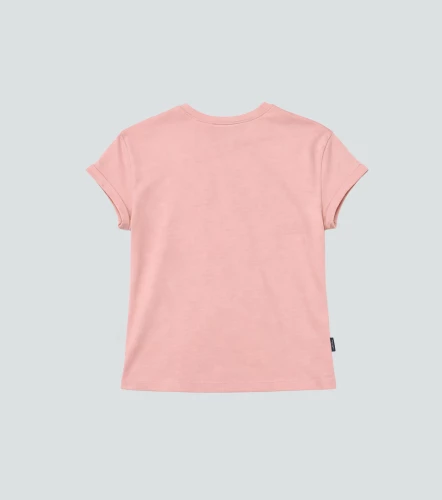 Cleo Camiseta Relaxed Fit Femenina Con Guardapolvo En MangaPR