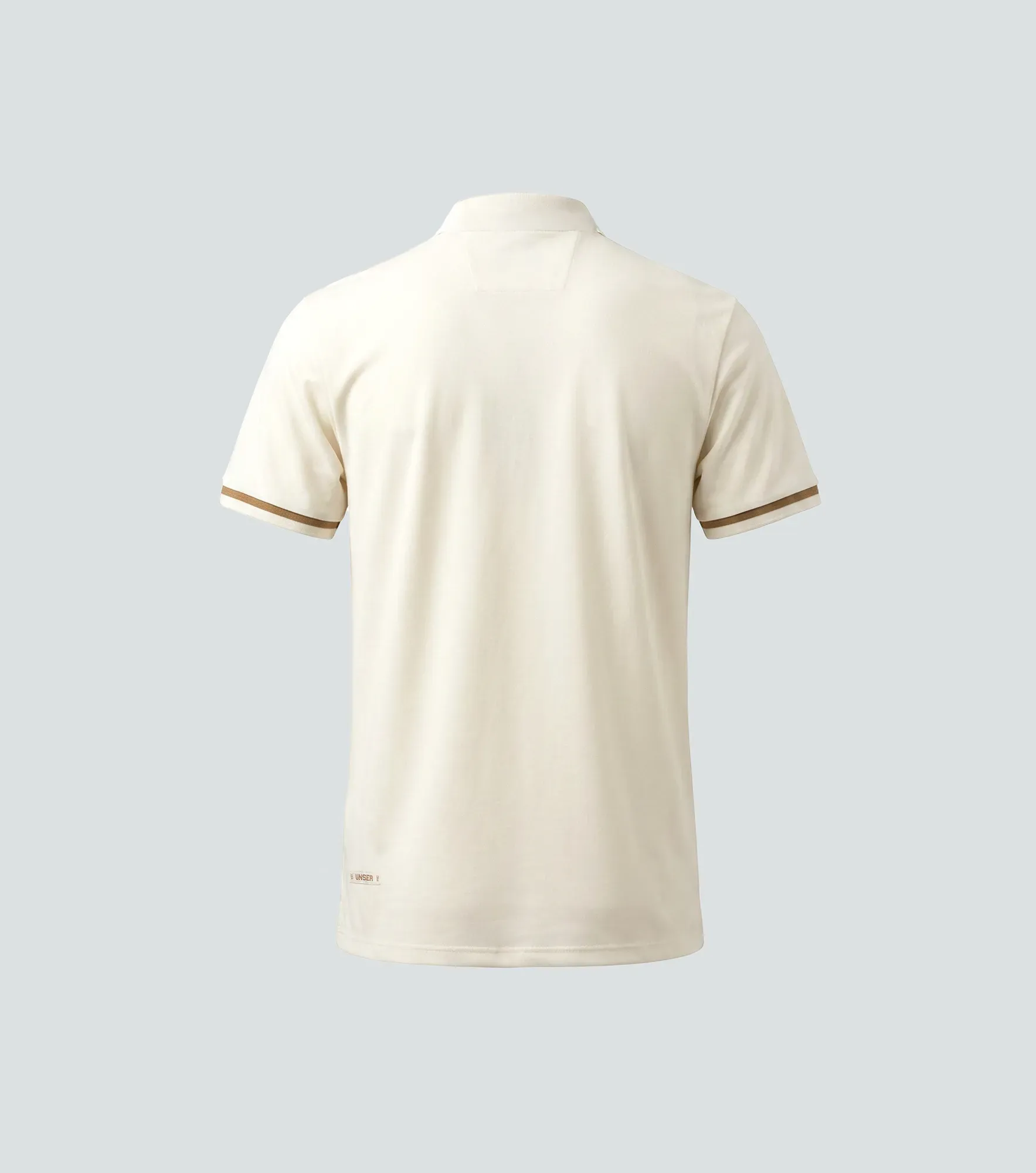 Comfort Brey Polo Unicolor Y Cuello Tejido Unser 835109 AR