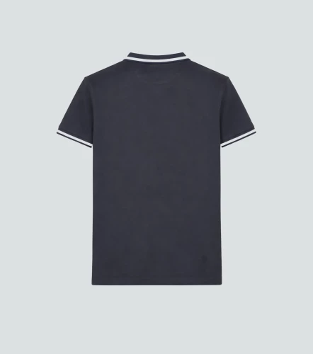 Comfort Yesid Polo Para Hombre Unicolor Manga Corta UnserGO