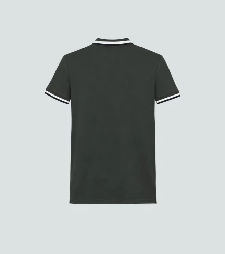 Comfort Yesid Polo Para Hombre Unicolor Manga Corta UnserVD