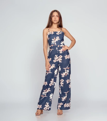 Enterizo Pantalon Largo Para Mujer Cintia DerekAZ