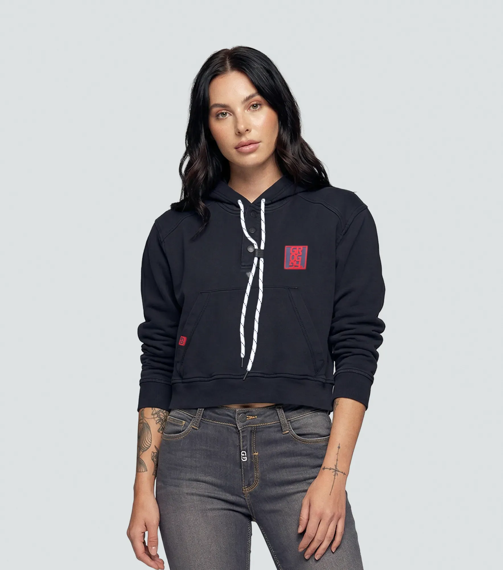 Falen Hoodie Femenino Groggy 833617 NG