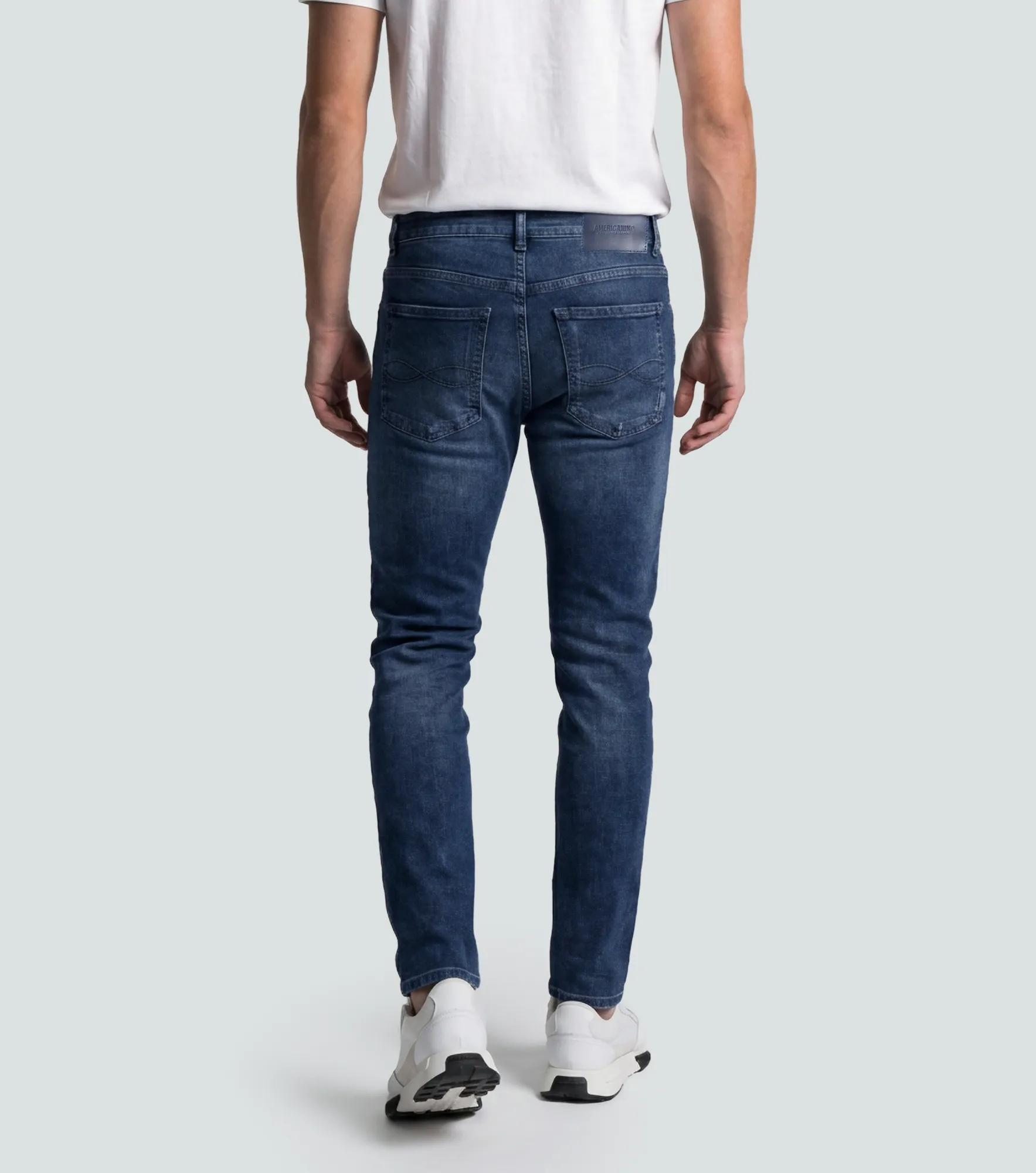 Jean Americanino Skinny Tono Oscuro 133117 AZ