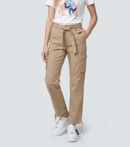 Pantalon De Mujer Unicolor Cargo DerekKQ