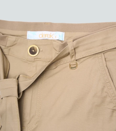 Pantalon De Mujer Unicolor Cargo DerekKQ