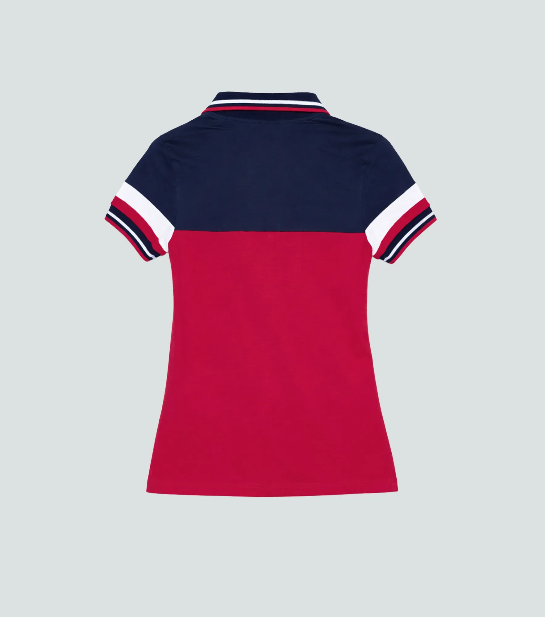 Polo Para Mujer Combinado Manga Corta Derek 826629 AC